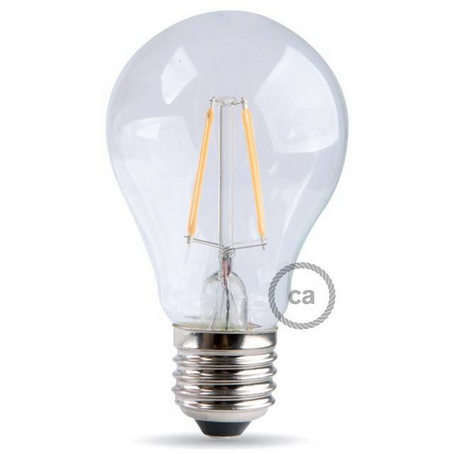 LED Clear Bulb Drop 7W