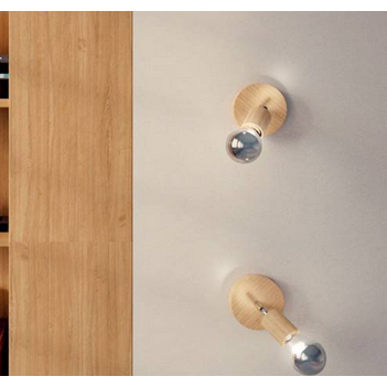 Wall/Ceiling Light - Wooden