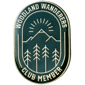 Woodland Wanderer Pin Badge