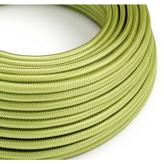 Round Electric Cable - Kiwi Rayon