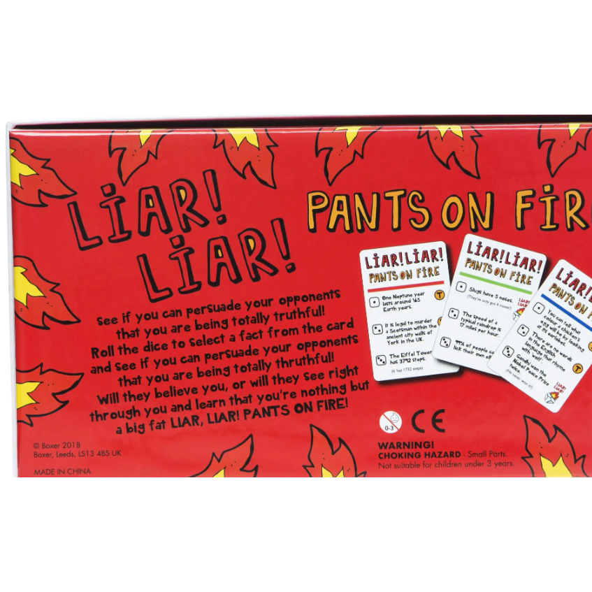 Game - Liar Liar Pants on Fire