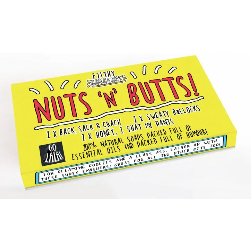 Soap - Nutts 'n' Butts - 3 Bars