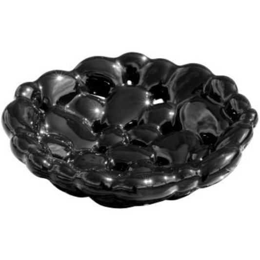Ceramic Bubble Bowl – Black