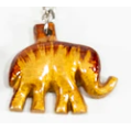 Tilnar Art -Coloured Elephant Keyrings