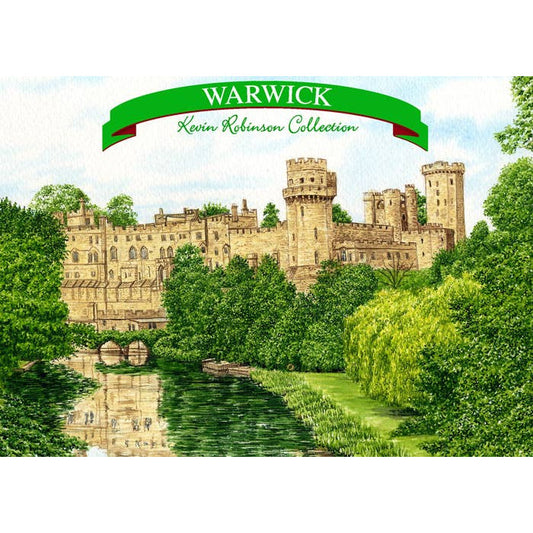 Warwickshire. Greeting Card, Warwick Castle