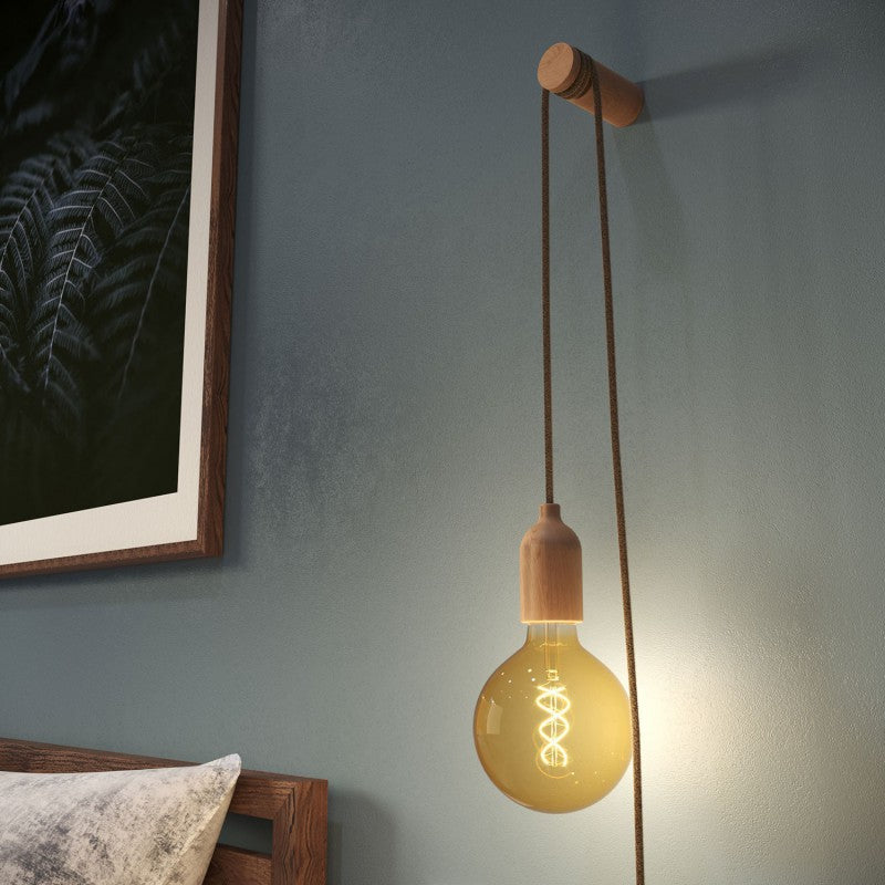 Wooden Wall Mount For Pendant Lighting - Rolé