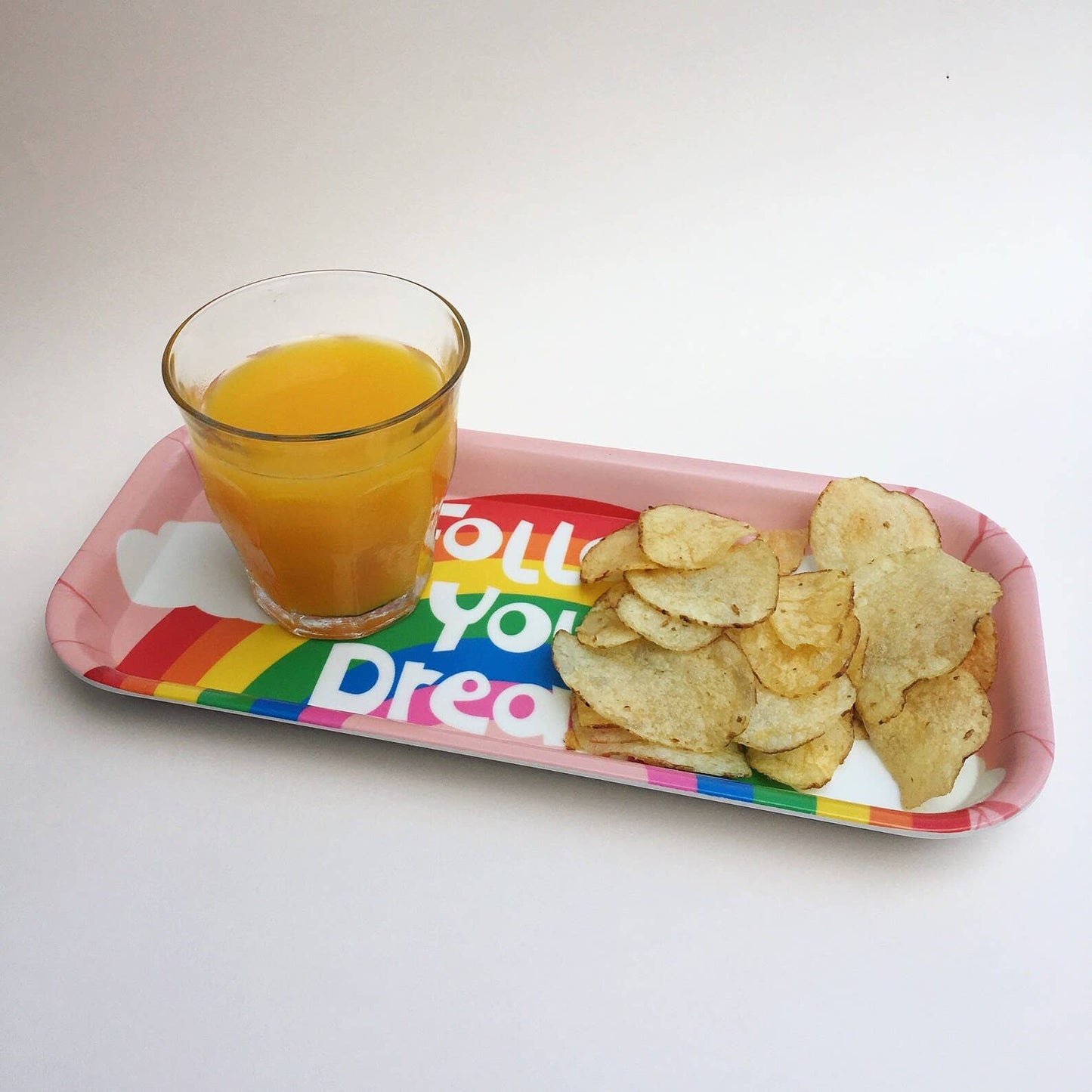'Follow Your Dreams' Melamine Tray