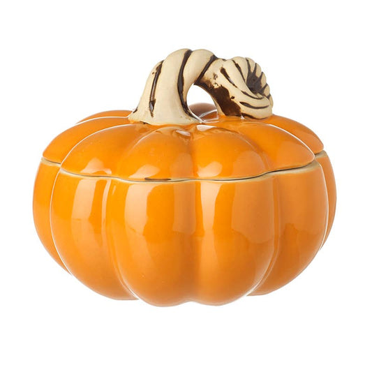 Ceramic Pumpkin With Lid