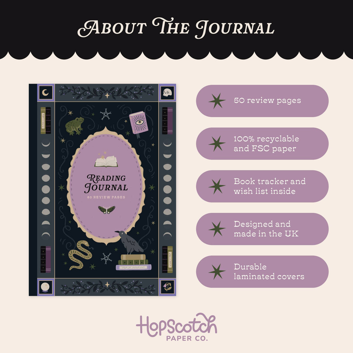 Whimsy Witch Reading Journal