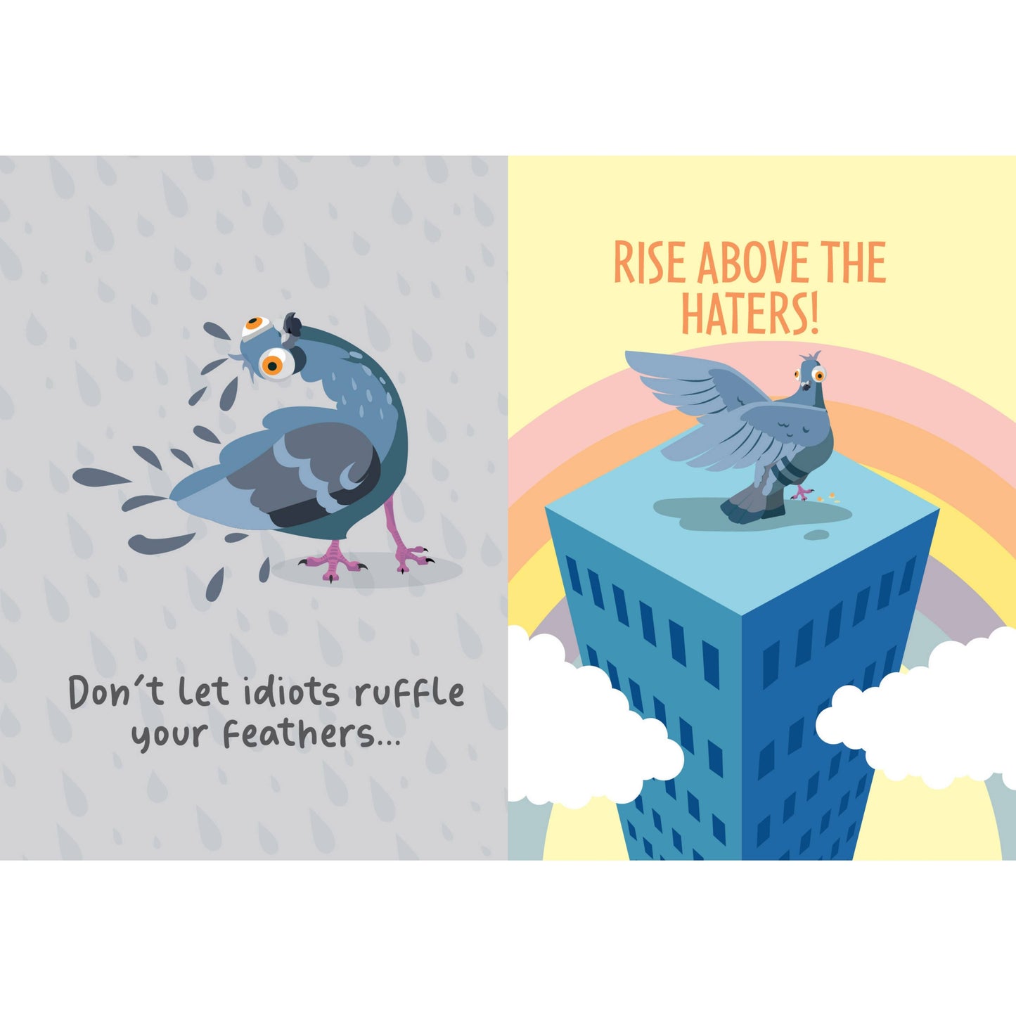 Positivity Pigeon - Inspirational Books for Women