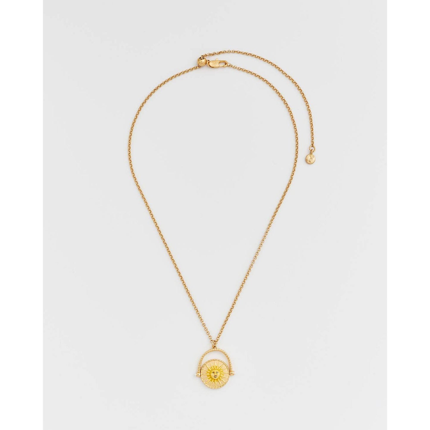 Night and Day Spinner Necklace