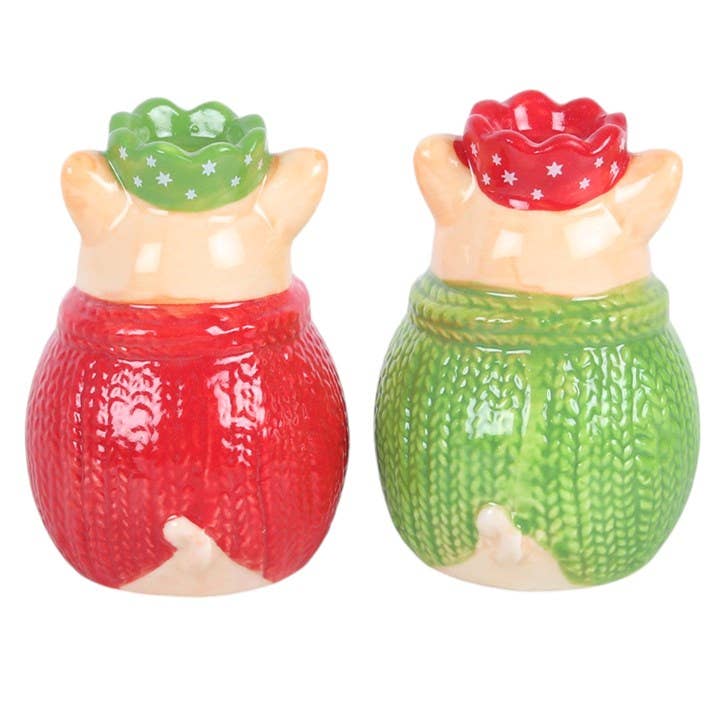 Pigs in Blankets Christmas Salt and Pepper Shakers