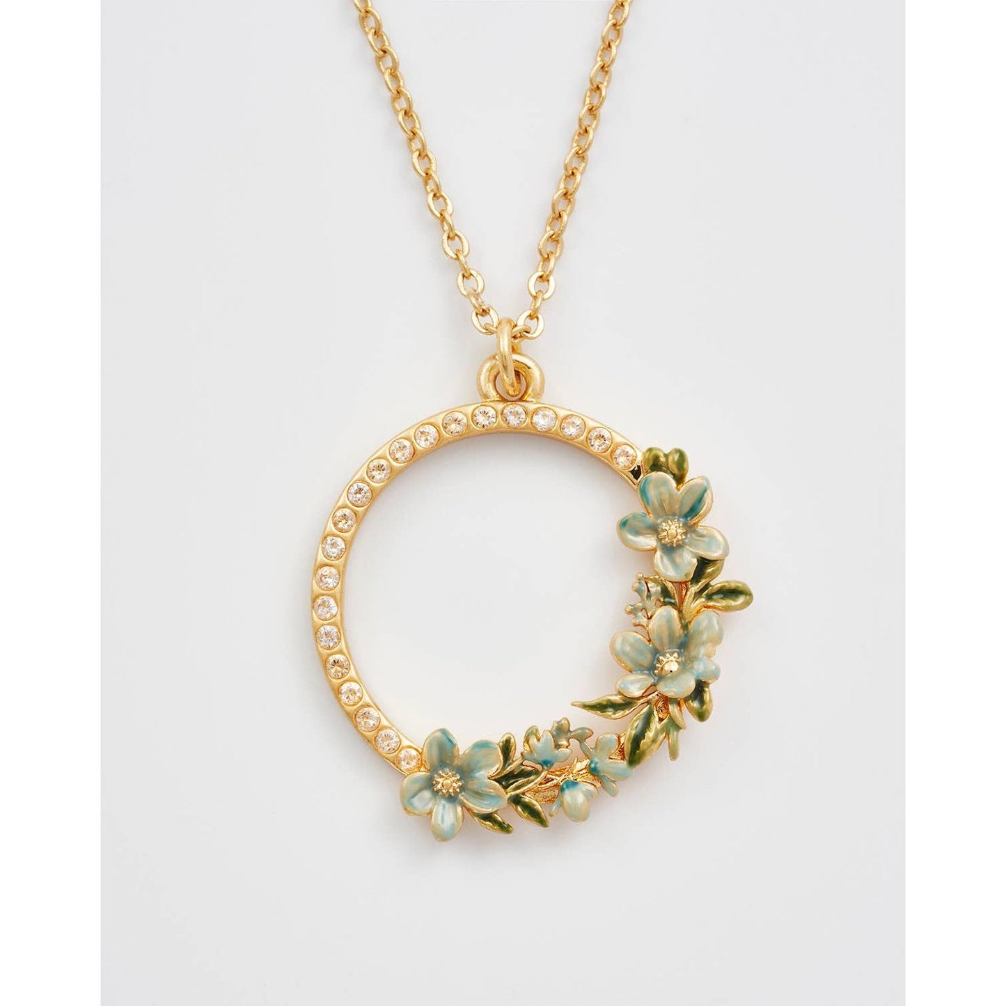 Floral Wreath Necklace
