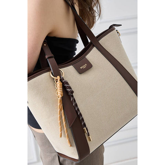 Casual Chic Shopper Bag - Black