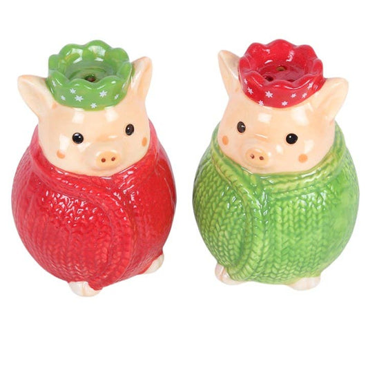 Pigs in Blankets Christmas Salt and Pepper Shakers