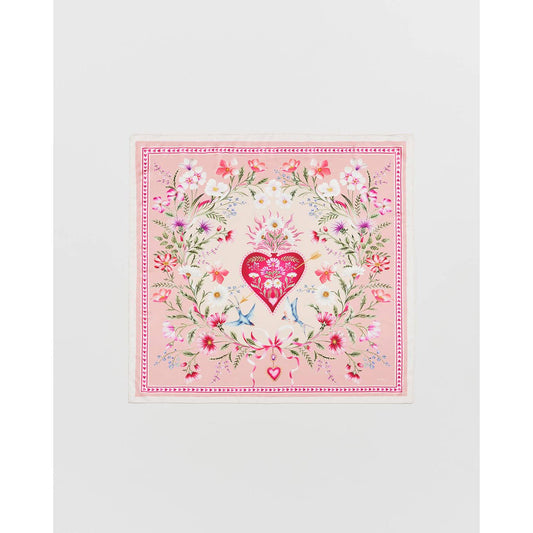 Penelope Pink Square Scarf