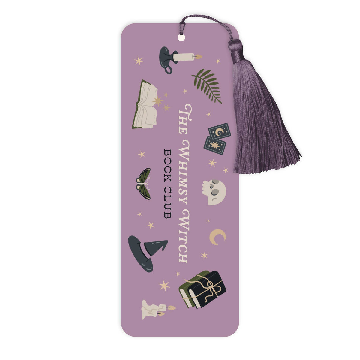 Whimsy Witch Book Club with Tassel Bookmark