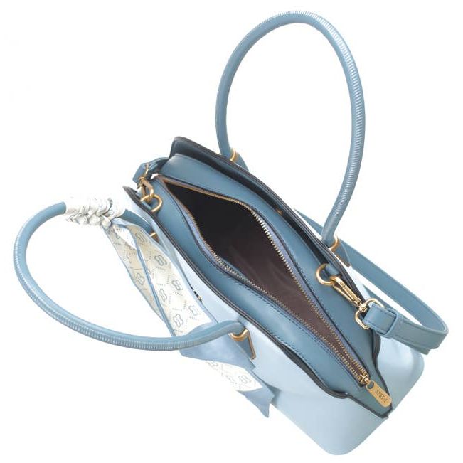 Smart Dome Tote with Scarf - Blue