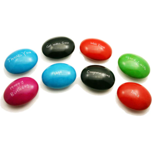 Tilnar Art - Coloured Sentiment Pebbles