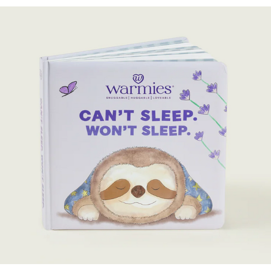 Cant Sleep Wont Sleep Warmies Book