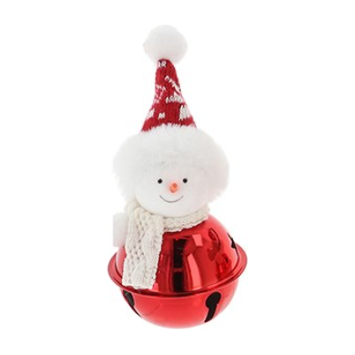 Christmas Tree Hanging Bells - Red