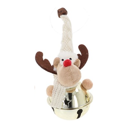 Christmas Tree Hanging Bells - Gold