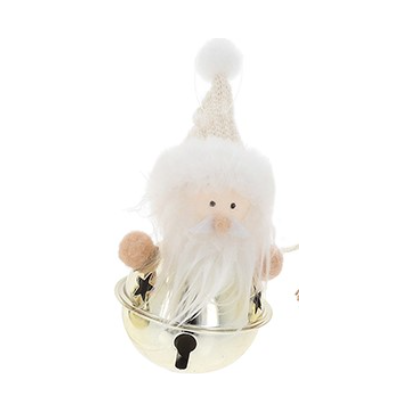 Christmas Tree Hanging Bells - Gold
