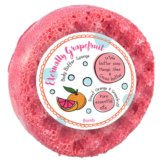 Eternally Grapefruit Body Buffer Soap Sponge