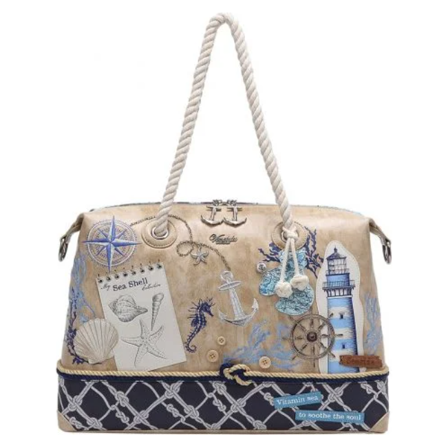 Vendula English Coast Scrapbook Weekender Bag