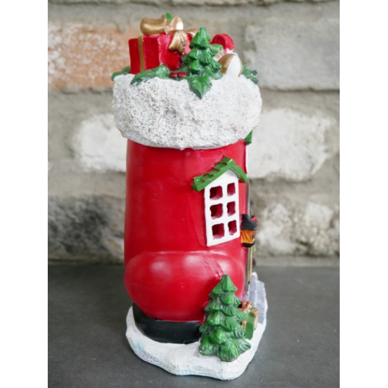Reb Boot Christmas House