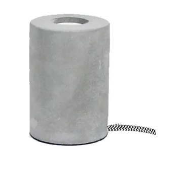 B2 Grey Concrete Lamp Base for Screw Down Bulb