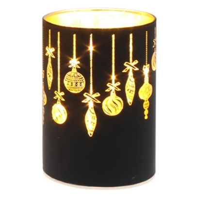 Christmas Baubles Small Glow Lamp