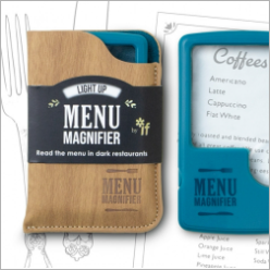 Light Up Menu Magnifier