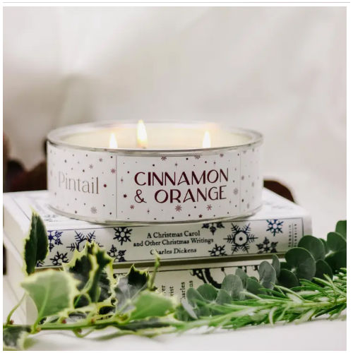 Triple Wick Cinnamon & Orange Large Candle