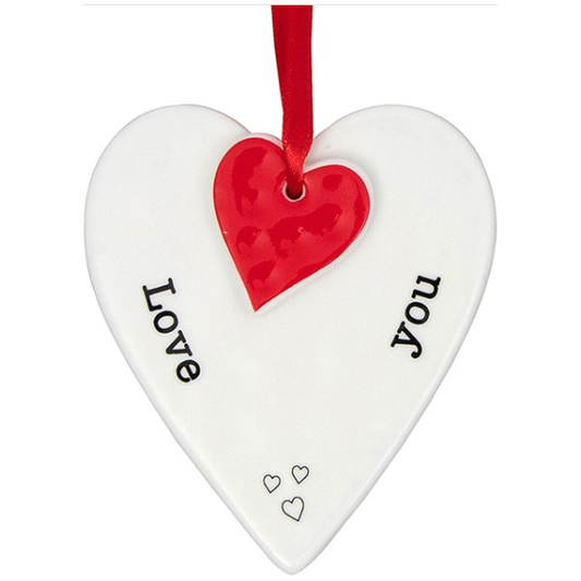 Ceramic Keepsake Heart