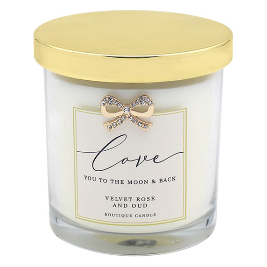 Love You Too The Moon And Back Boutique Candle