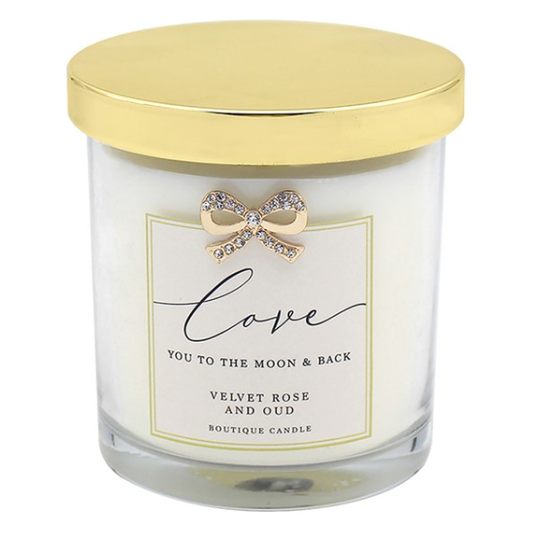 Love You Too The Moon And Back Boutique Candle