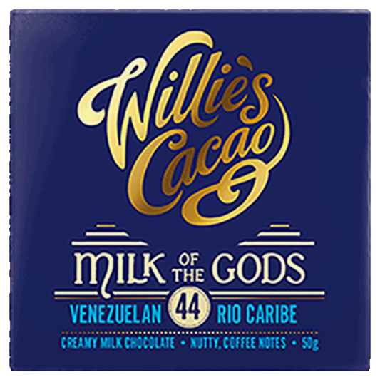 Willie's Cacao Milk Of The Gods Chocolate Bar 50g