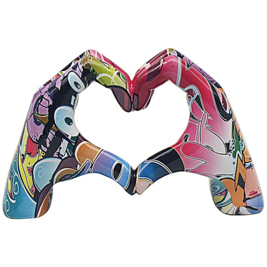 Graffiti Art Hands of Love Small
