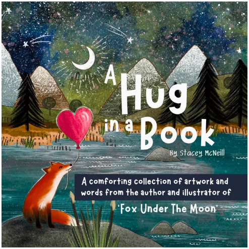 Fox Under The Moon  - Hug In A Book