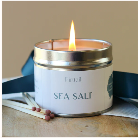 Sea Salt Classic Tin Candle