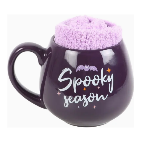 Spooky Season Mug and Sock Set