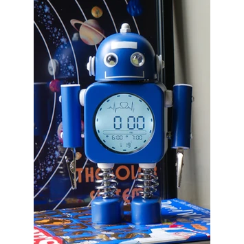 Robot Time Digital Alarm Clock