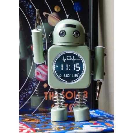 Robot Time Digital Alarm Clock