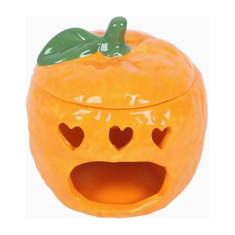 Ceramic Orange Oil and Waxmelt Burner