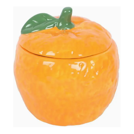 Ceramic Orange Oil and Waxmelt Burner
