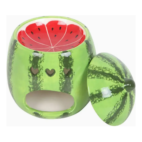Ceramic Watermelon Oil and Waxmelt Burner