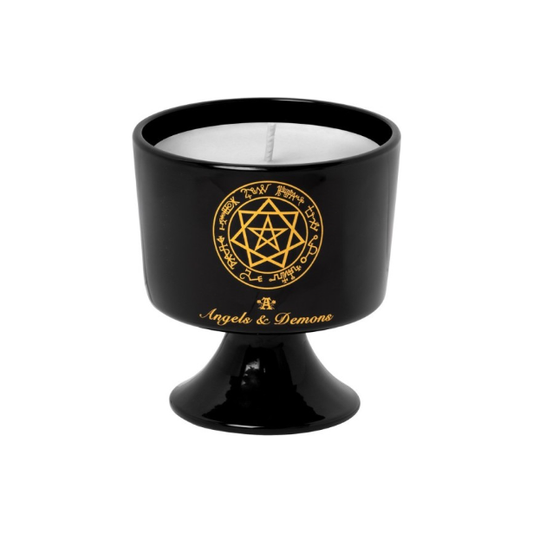 Angels and Demons Glass Candle