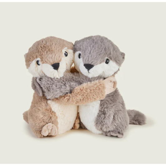 Warmies Warm Hugs In A Tray Otters