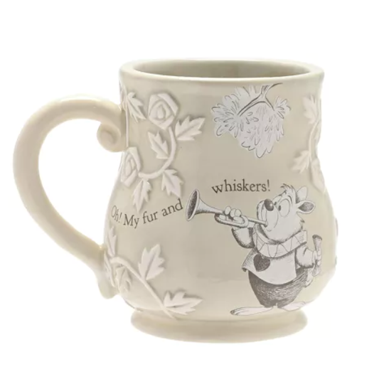 Disney Alice in Wonderland White Rabbit Ceramic Mug